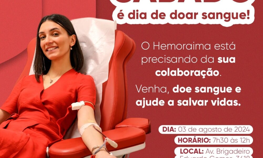 hemoraima-e-diocese-recebem-doadores-de-sangue-neste-sabado-–-governo-de-roraima