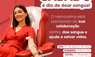 hemoraima-e-diocese-recebem-doadores-de-sangue-neste-sabado-–-governo-de-roraima